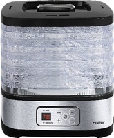 Сушилка для фруктов и овощей Centek CT-1650 серебристая