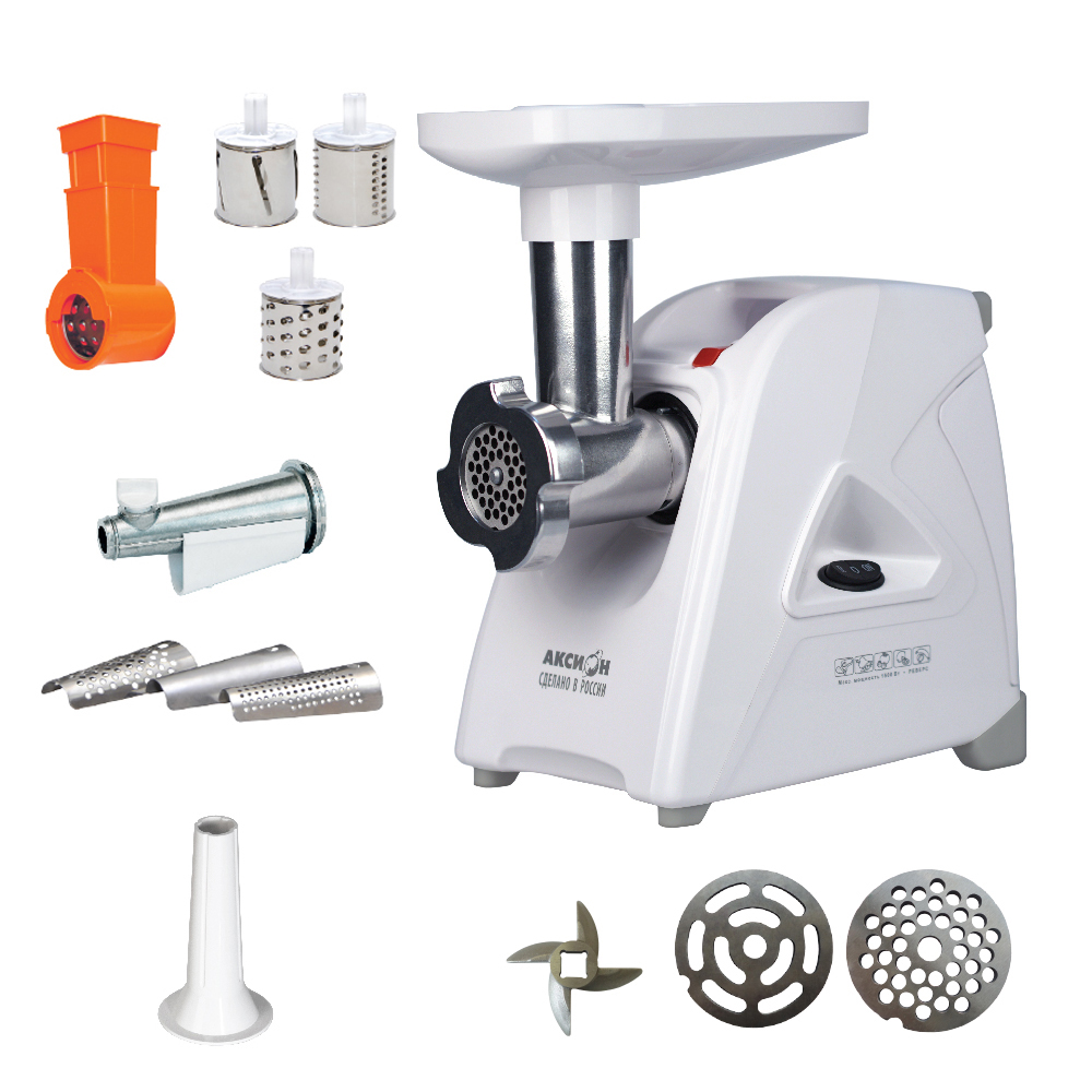 Мясорубка Аксион М35.04 белая