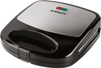 Сэндвичница Scarlett SC-TM11038 черно-серебристая...