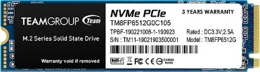 Жесткий диск Team Group MP33 TM8FP6512G0C101 512 Gb