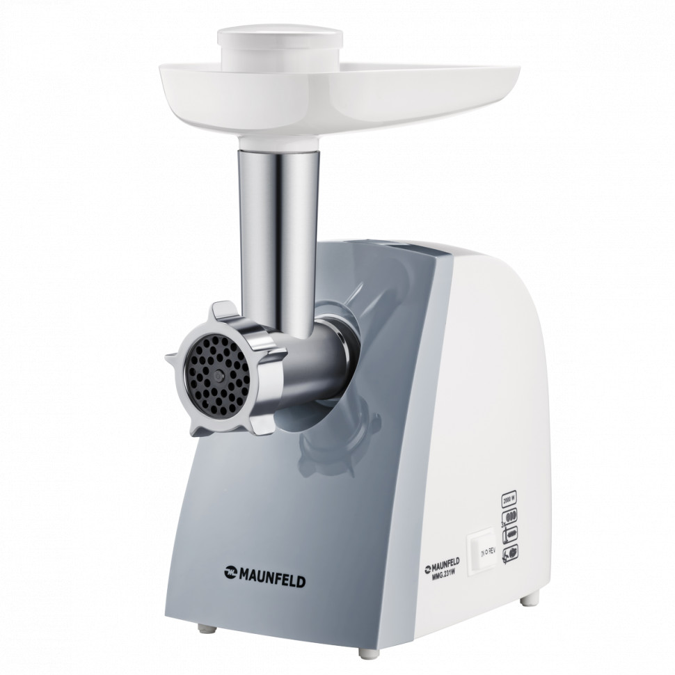 Мясорубка Maunfeld MMG.231W белая