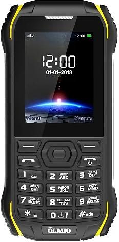 Мобильный телефон Olmio X05 черный-желтый