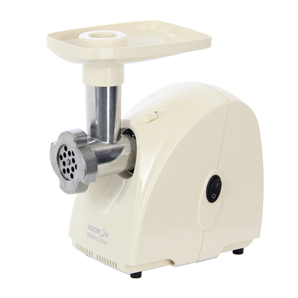 Мясорубка Аксион М32.01 бежевая
