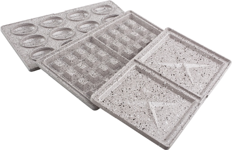 Сэндвичница Scarlett SC-TM11038 черно-серебристая