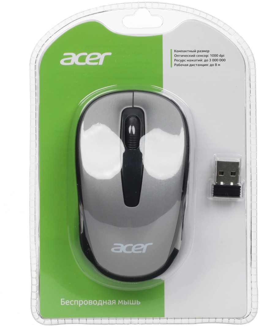Мышь Acer OMR134 (ZL.MCEEE.01H) серый