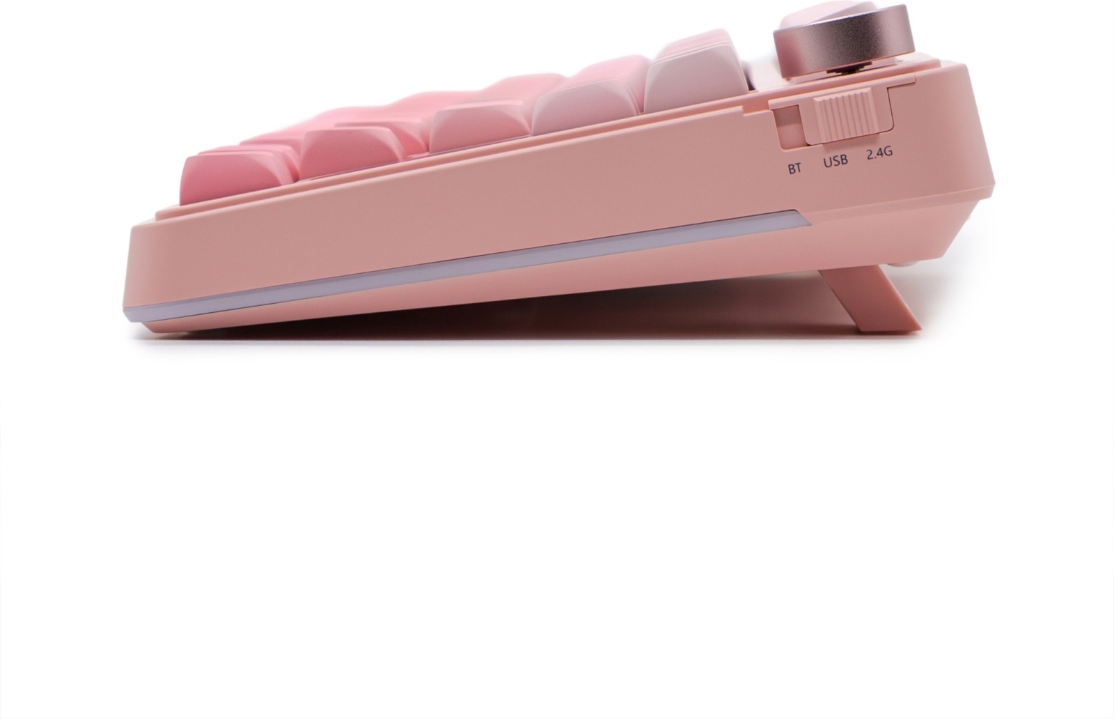 Клавиатура Aula S75 Pro, розовая