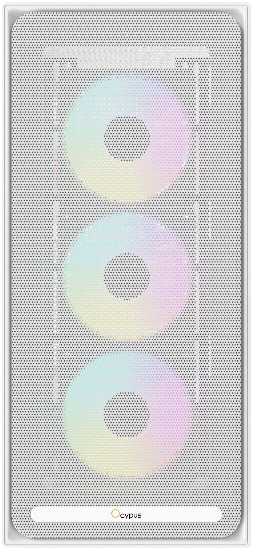 Корпус Ocypus Delta C70 ARGB, Delta-C70-WHG400XX-GL белый