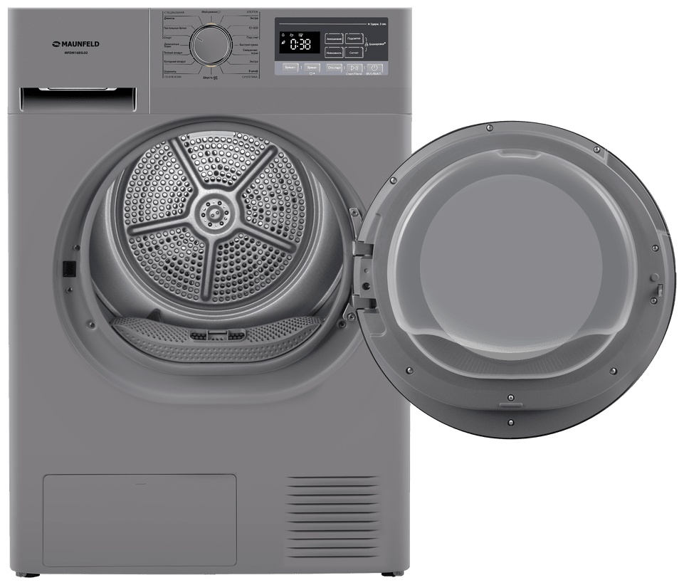 Сушильная машина MAUNFELD MFDM168SL02 серый