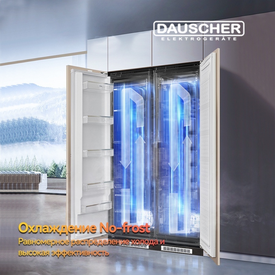 Холодильник DAUSCHER DRF-541260REFNF белый