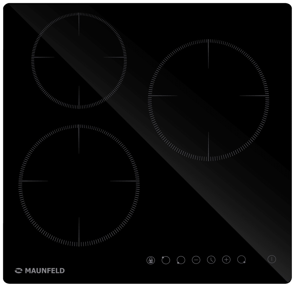 Варочная поверхность MAUNFELD AVCE453BK черный