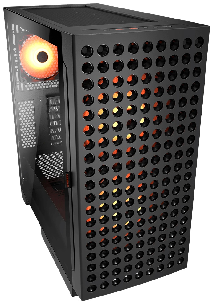Корпус COUGAR Airface ECO RGB без Б/П черный