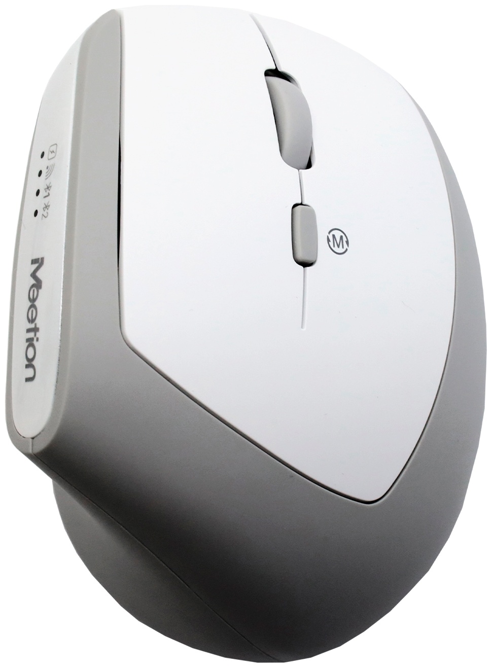 Мышь MeeTion MT-BTM008 White Grey черный