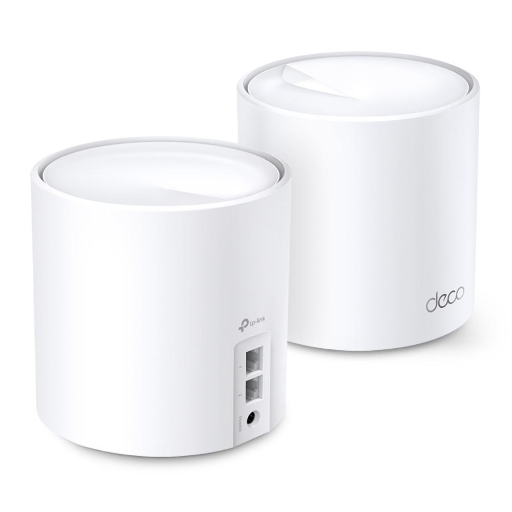 Mesh Wi-Fi система TP-Link Deco X60 AX3000 2-pack, белая