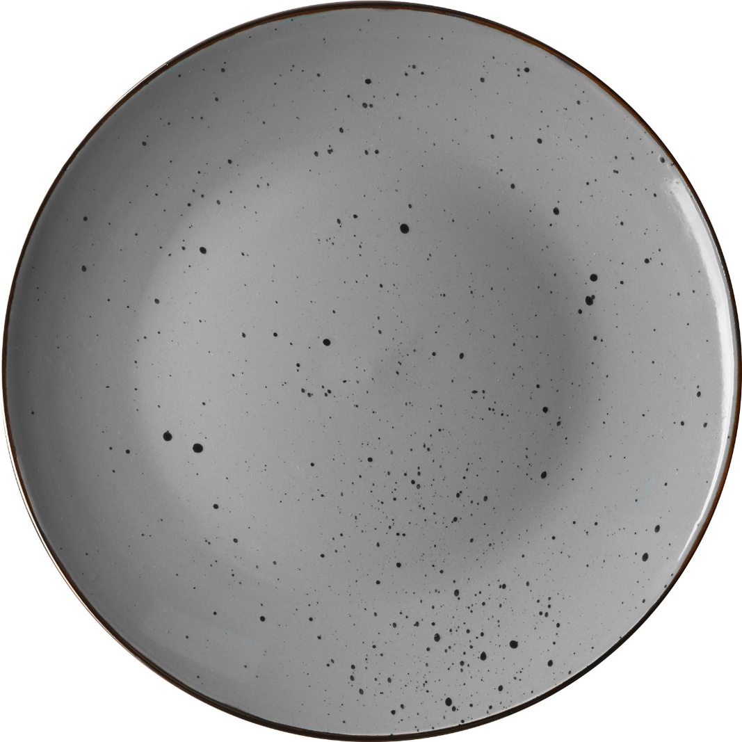 Тарелка Ardesto AR2926GREY 24 см