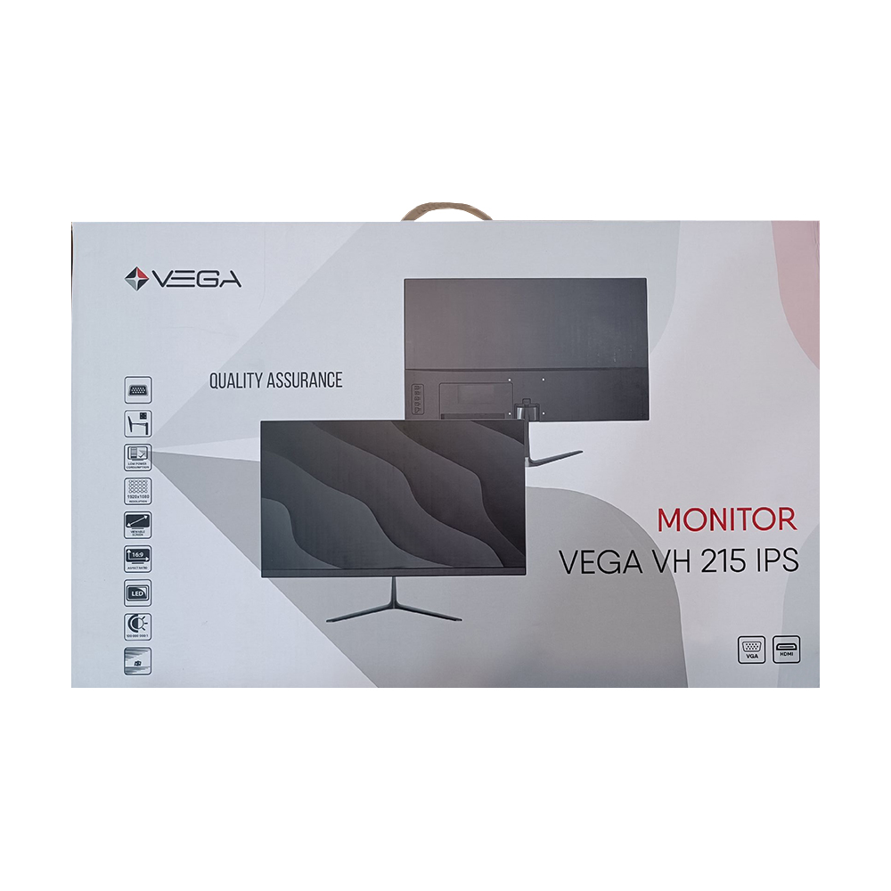 Монитор Vega VH-215 IPS, черный