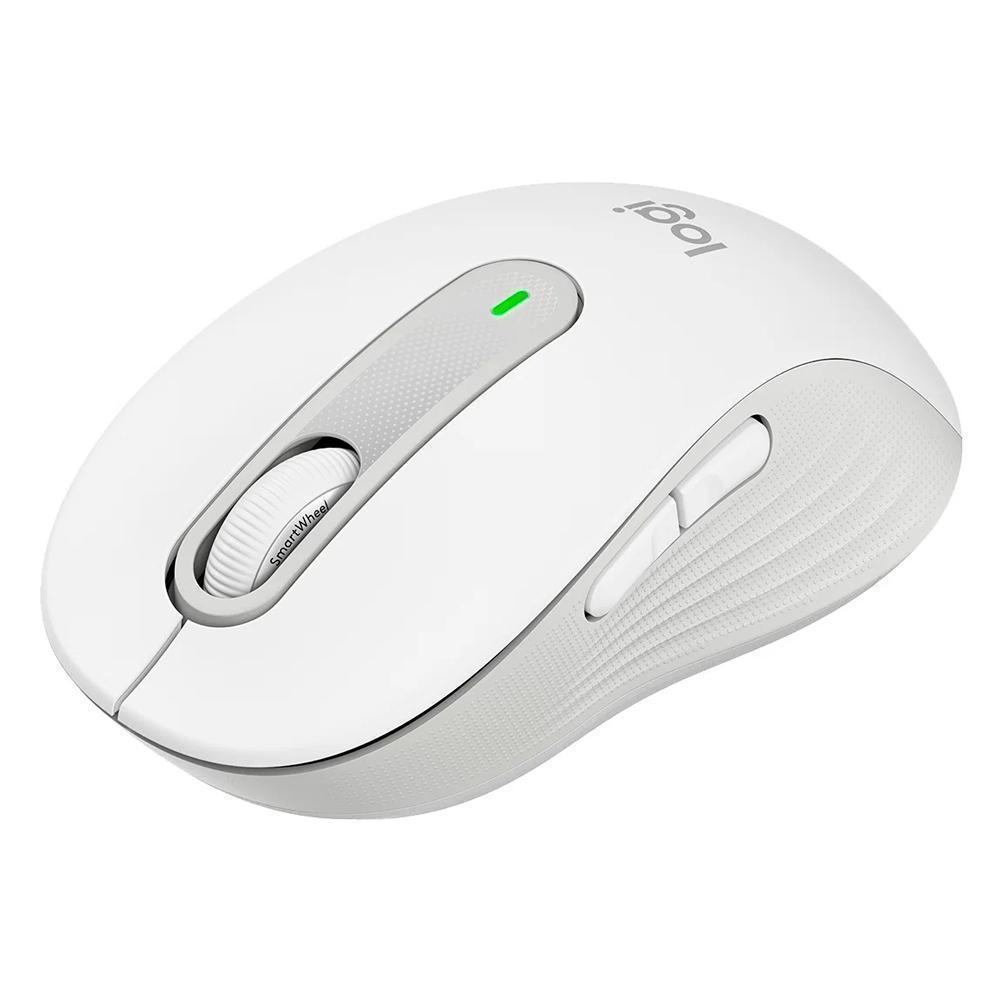 Мышь Logitech M650 Signature Bluetooth Mouse Off-White