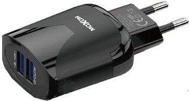 Зарядное устройство Moxom HC-30, кабель Lightning, черное