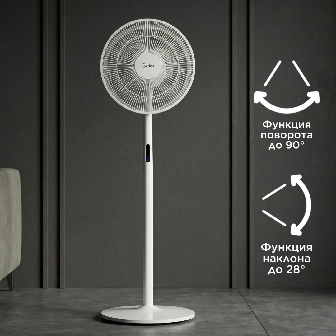 Вентилятор Midea FS40-18BRA белый