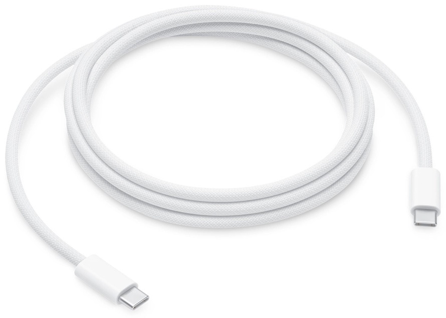 Кабель Apple USB TypeC (M), 2 м, USB-C Charge Cable 240W 2m (MU2G3) белый