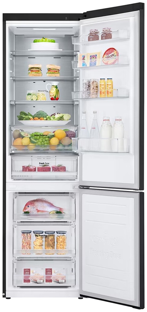 Холодильник LG GC-B509SBSM черный
