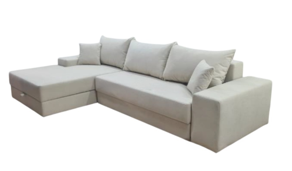 Диван Janym Montana Corner (3.0) Laguna 130, угловой, пружинный блок