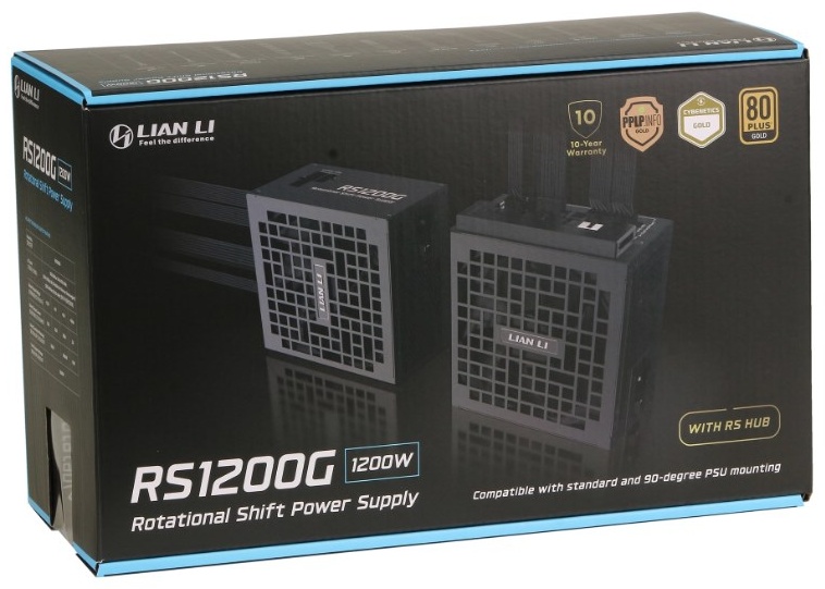Блок питания LIAN LI RS1200G (G9P.RS1200G.BH00.EU) 1200 Вт