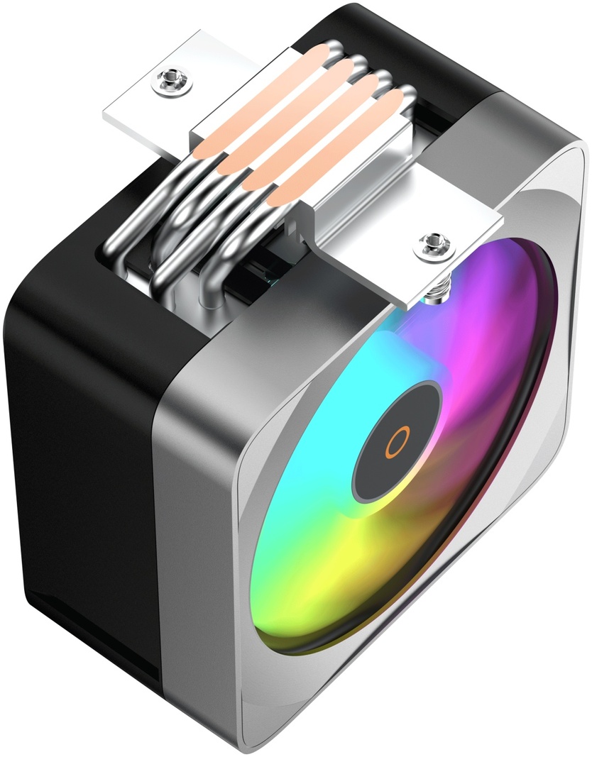 Кулер для процессора Ocypus Delta A40 EX BK Digital Delta-A40-BK1NAWD00E-GL, черный