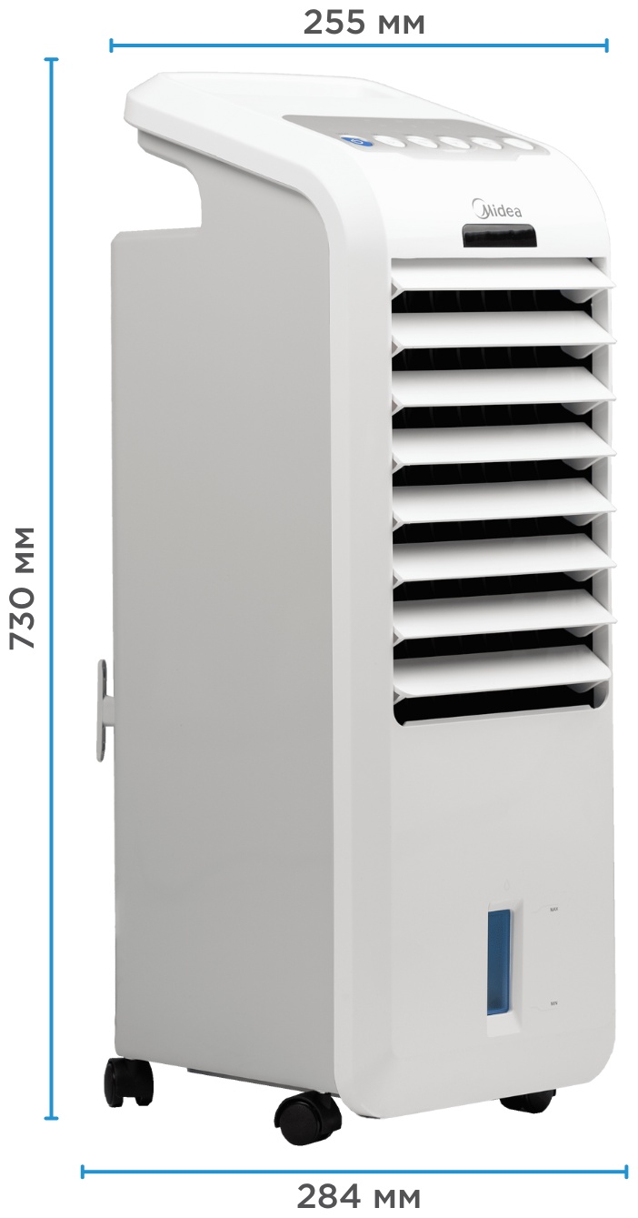 Вентилятор Midea AC100-16BR белый