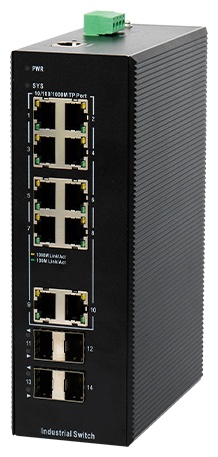 Коммутатор BDCOM IES200-V25-4S10T