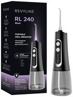 Ирригатор импульсный Revyline RL240 300 мл, черный