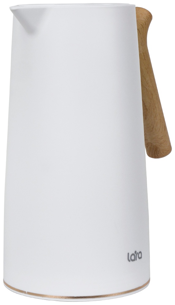 Термокувшин LARA LR04-84 1 л белый