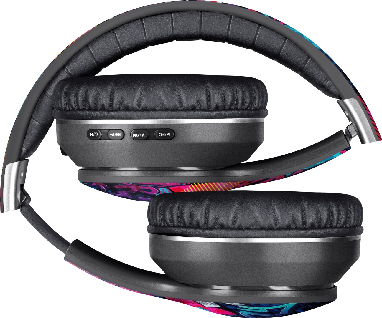 Наушники Defender FreeMotion B595, черно-розовые