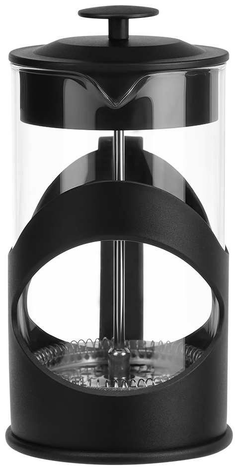 Френч-пресс Lara LR06-56-350 350 мл, черно-прозрачный