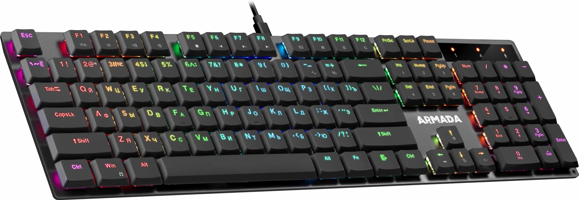 Клавиатура Defender Armada GK-004 черный