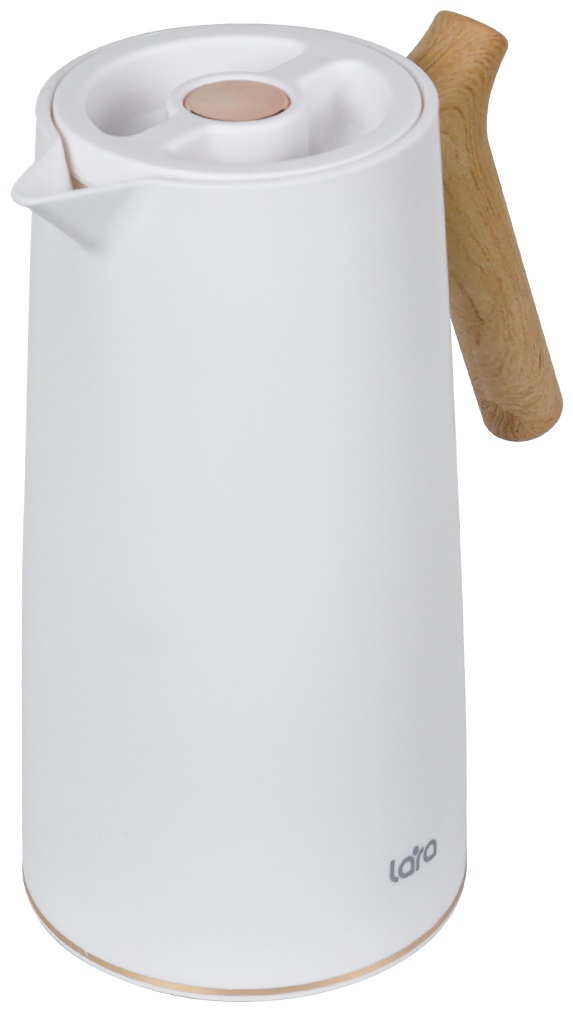 Термокувшин LARA LR04-84 1 л белый