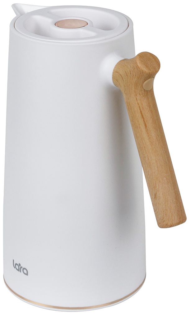 Термокувшин LARA LR04-84 1 л белый