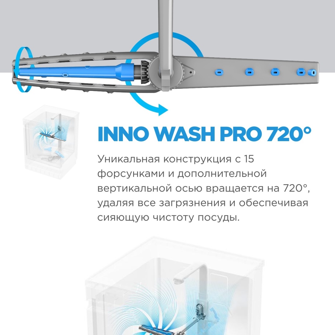Посудомоечная машина Midea MDWB-6029TQ стальной