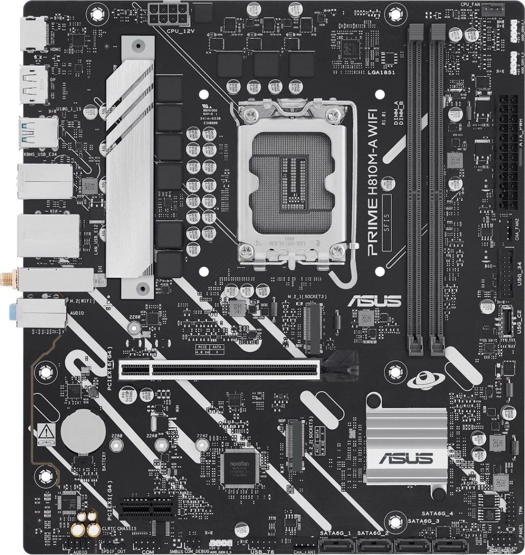 Материнская плата ASUS PRIME H810M-A WIFI