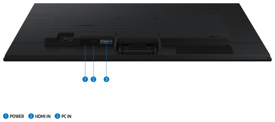 Монитор 27&quot; Samsung LS27D304GAIXCI черный