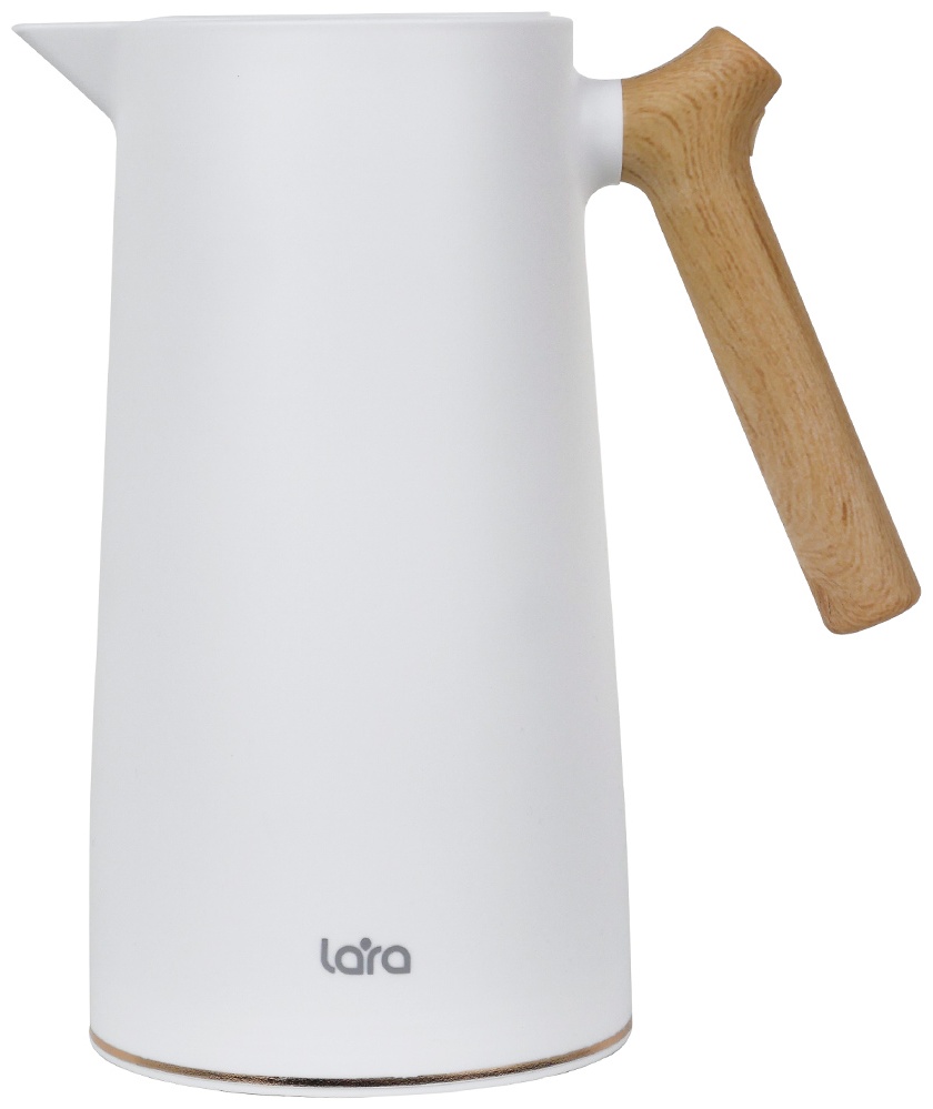 Термокувшин LARA LR04-84 1 л белый