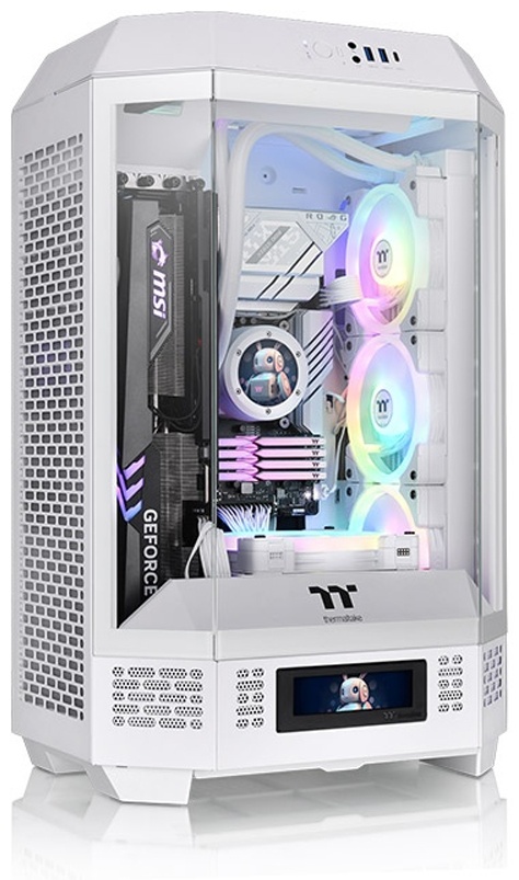Корпус Thermaltake The Tower 300 Snow белый