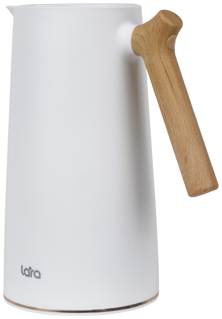 Термокувшин LARA LR04-84 1 л белый