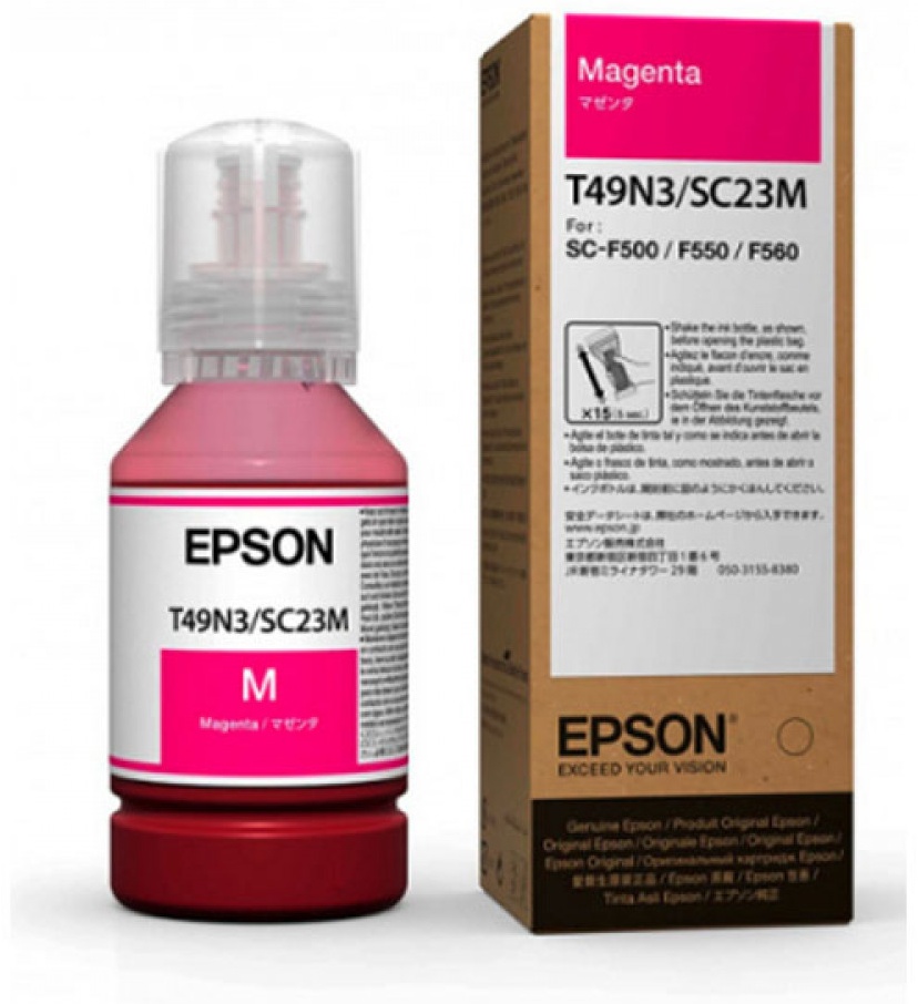 Чернила Epson C13T49N300 140 мл пурпурный