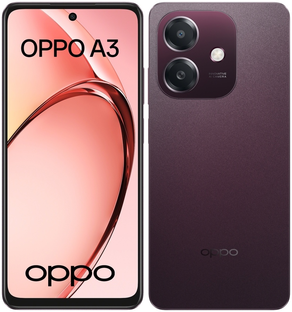 Смартфон Oppo A3x 4/128GB Nebula Red