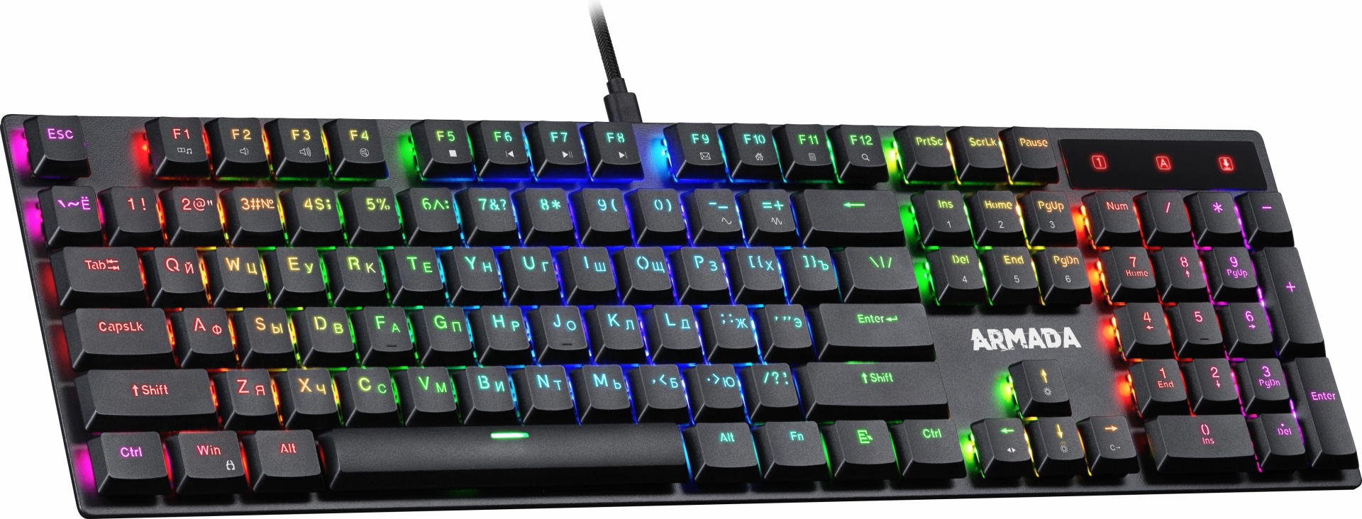 Клавиатура Defender Armada GK-004 черный