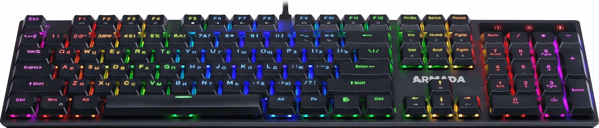 Клавиатура Defender Armada GK-004 черный