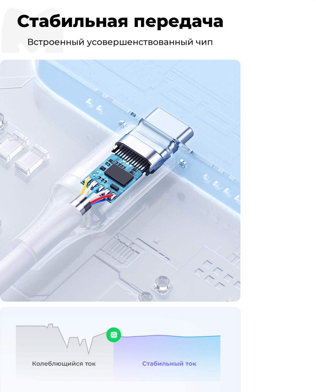 Кабель Ugreen USB Type-C - USB Type-C 1 м US535