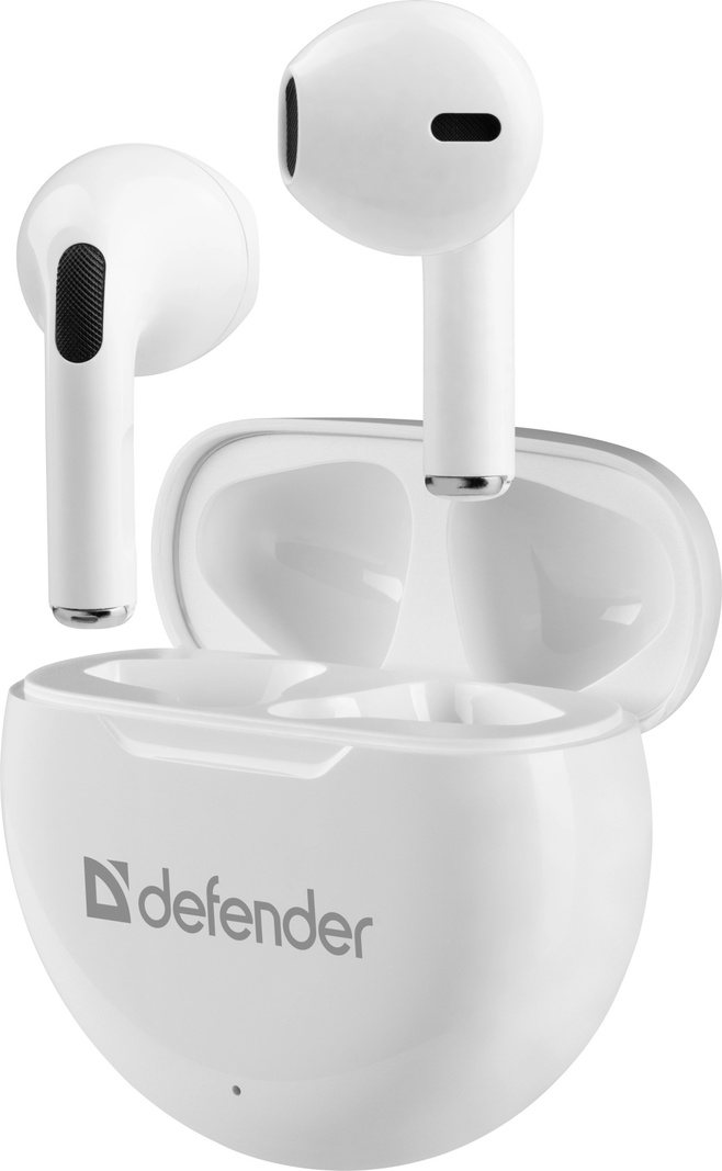 Наушники Defender Twins 930, белые