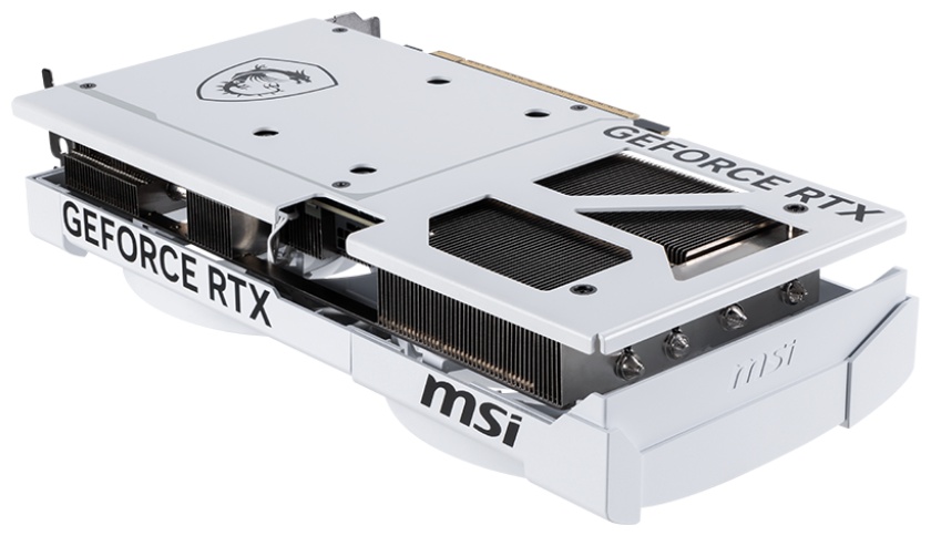 Видеокарта MSI GeForce RTX 5070 12G VENTUS 2X OC WHITE 12 Гб