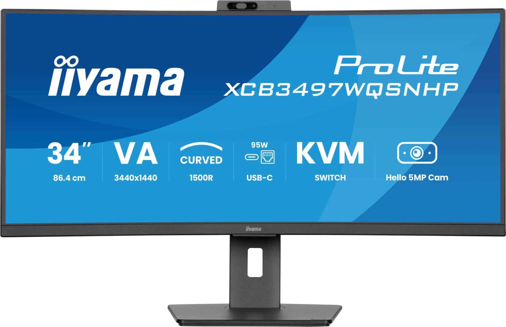 Монитор 34&amp;#34; Iiyama XCB3497WQSNPH-B1 черный